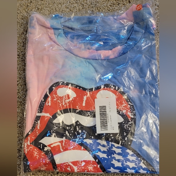America 4th of July Tye Dye Tee - Picture 2 of 4